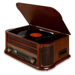 Belle Epoque 1908 Impianto Stereo Retrò 15 Belle Epoque 1908 Impianto Stereo Retrò -Elettrodomestici Negozio 10021696 yy 0007 titel Auna Belle Epoque 1908 Retro Stereoanlage