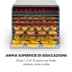 Fruit Jerky Steel 10 - Essiccatore -Elettrodomestici Negozio 10028437 it 0006 logo