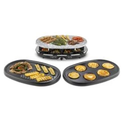 All-U-Can-Grill Piastra Raclette 15 All-U-Can-Grill Piastra Raclette -Elettrodomestici Negozio 10028450 yy 0004 titel Klarstein All U Can Grill Raclettegrill 4in1