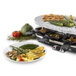 All-U-Can-Grill Piastra Raclette 19 All-U-Can-Grill Piastra Raclette -Elettrodomestici Negozio 10028450 yy 0008 titel Klarstein All U Can Grill Raclettegrill 4in1