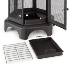 Mandala Camino Da Giardino 11 Mandala Camino Da Giardino -Elettrodomestici Negozio 10030147 yy 0005 detail Fire Basket black