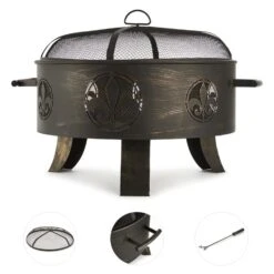 Versailles Braciere -Elettrodomestici Negozio 10030244 yy 0003 detail 24 5 iron fire bowl