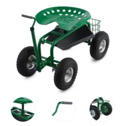Park Ranger Sedia Da Giardino -Elettrodomestici Negozio 10030404 yy 0005 detail Waldbeck four wheel garden seat
