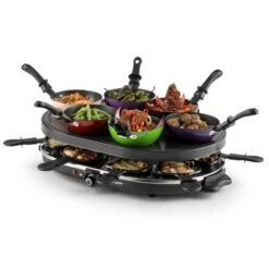 Woklette Raclette -Elettrodomestici Negozio 10030539 yy 0005 front oneConcept Woklette Tischgrill Raclette Wok 1200W