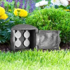 Power Rock Remote Presa Di Corrente Da Giardino -Elettrodomestici Negozio 10030596 yy 0003 ambient Waldbeck Power Rock Gartensteckdose 1 5m