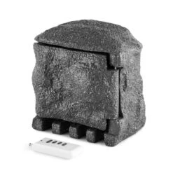 Power Rock Remote Presa Di Corrente Da Giardino -Elettrodomestici Negozio 10030596 yy 0006 front Waldbeck Power Rock Gartensteckdose 1 5m