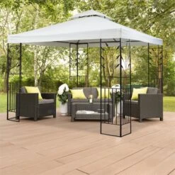 Odeon Beige Tenda Da Party -Elettrodomestici Negozio 10030687 yy 0005 ambient Blumfeldt Odeon Beige Pavillon Partyzelt hellbeige