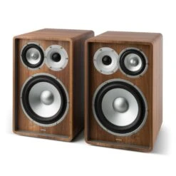 Retrospective 1978 MKII Altoparlanti Da Mensola -Elettrodomestici Negozio 10030960 yy 0005 front NUMAN Retrospective 1978 MKII Lautsprecher Walnuss