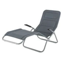 Vitello Noble - Sedia A Sdraio 11 Vitello Noble - Sedia A Sdraio -Elettrodomestici Negozio 10031013 yy 0005 front Lounger Grey 140x72x104cm