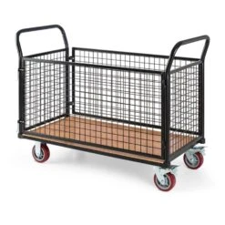 Loadster Carrello A Griglia 9 Loadster Carrello A Griglia -Elettrodomestici Negozio 10031241 yy 0004 front Waldbeck Loadster Gitterwagen Rollwagen schwarz reedit