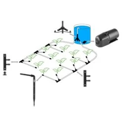 Greenkeeper Sistema D'irrigazione -Elettrodomestici Negozio 10031357 yy 0004 detail Blumfeldt Greenkeeper Bewaesserungsautomat schwarz