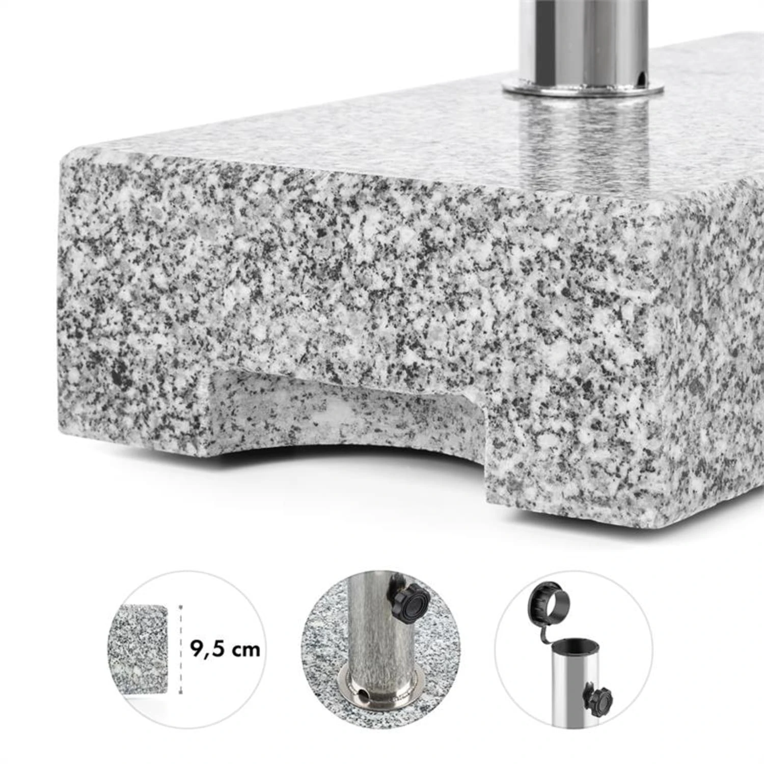 Schirmherr 25HSQ Supporto Ombrellone 6 Schirmherr 25HSQ Supporto Ombrellone - immagine 4