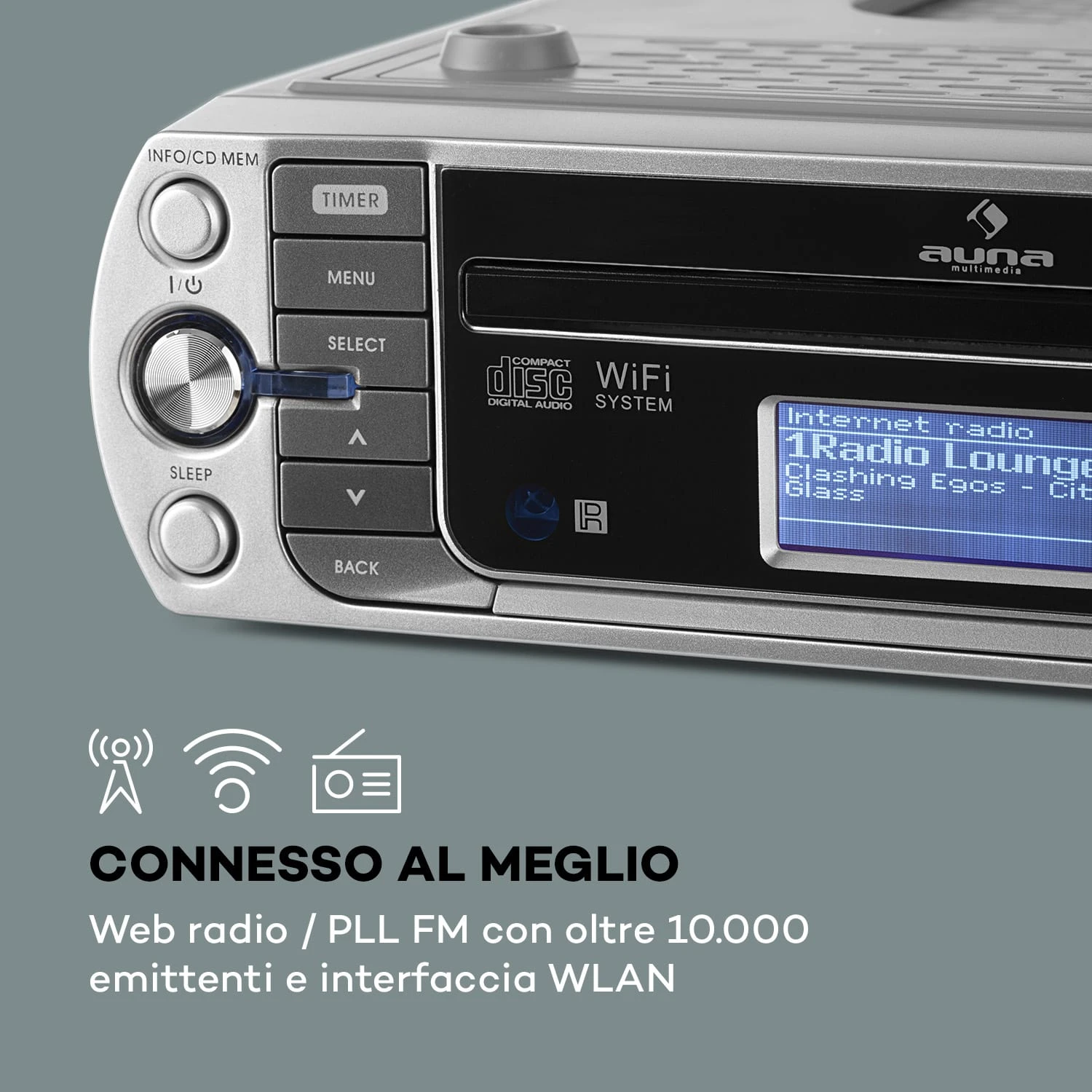 KR-500 CD Radio Da Cucina 6 KR-500 CD Radio Da Cucina - immagine 4