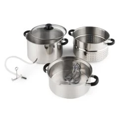 Applebee Centrifuga A Vapore -Elettrodomestici Negozio 10031478 yy 0003 detail Klarstein Applebee Dampf Entsafter 1500W Edelstahl