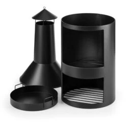 Westeros Camino Da Giardino -Elettrodomestici Negozio 10031481 yy 0004 detail Blumfeldt Westeros Gartenofen schwarz