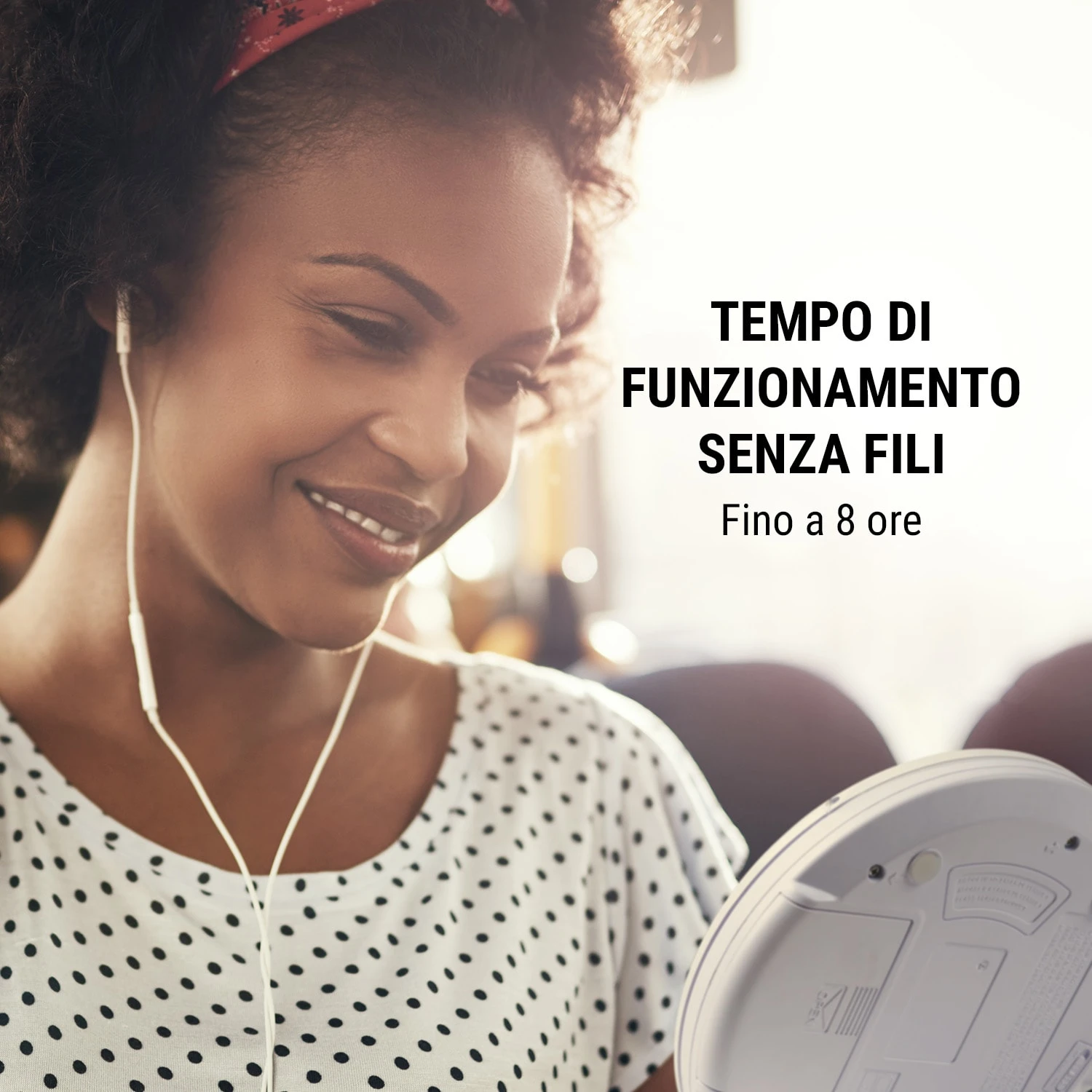 CDC 100MP3 Lettore CD Portatile 4 CDC 100MP3 Lettore CD Portatile - immagine 2