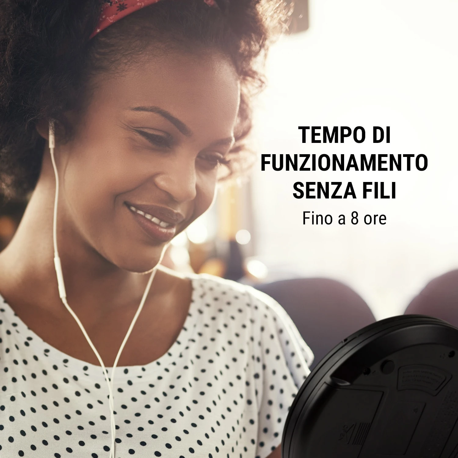 CDC 100MP3 Lettore CD Portatile 4 CDC 100MP3 Lettore CD Portatile - immagine 2