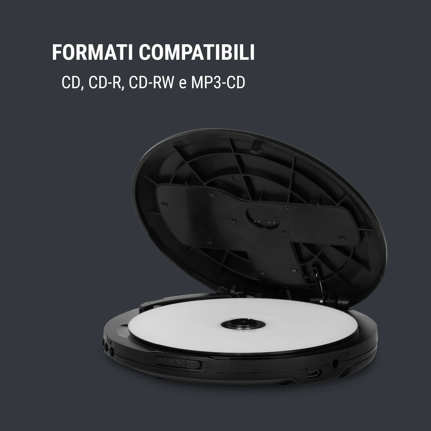 CDC 100MP3 Lettore CD Portatile 6 CDC 100MP3 Lettore CD Portatile - immagine 4