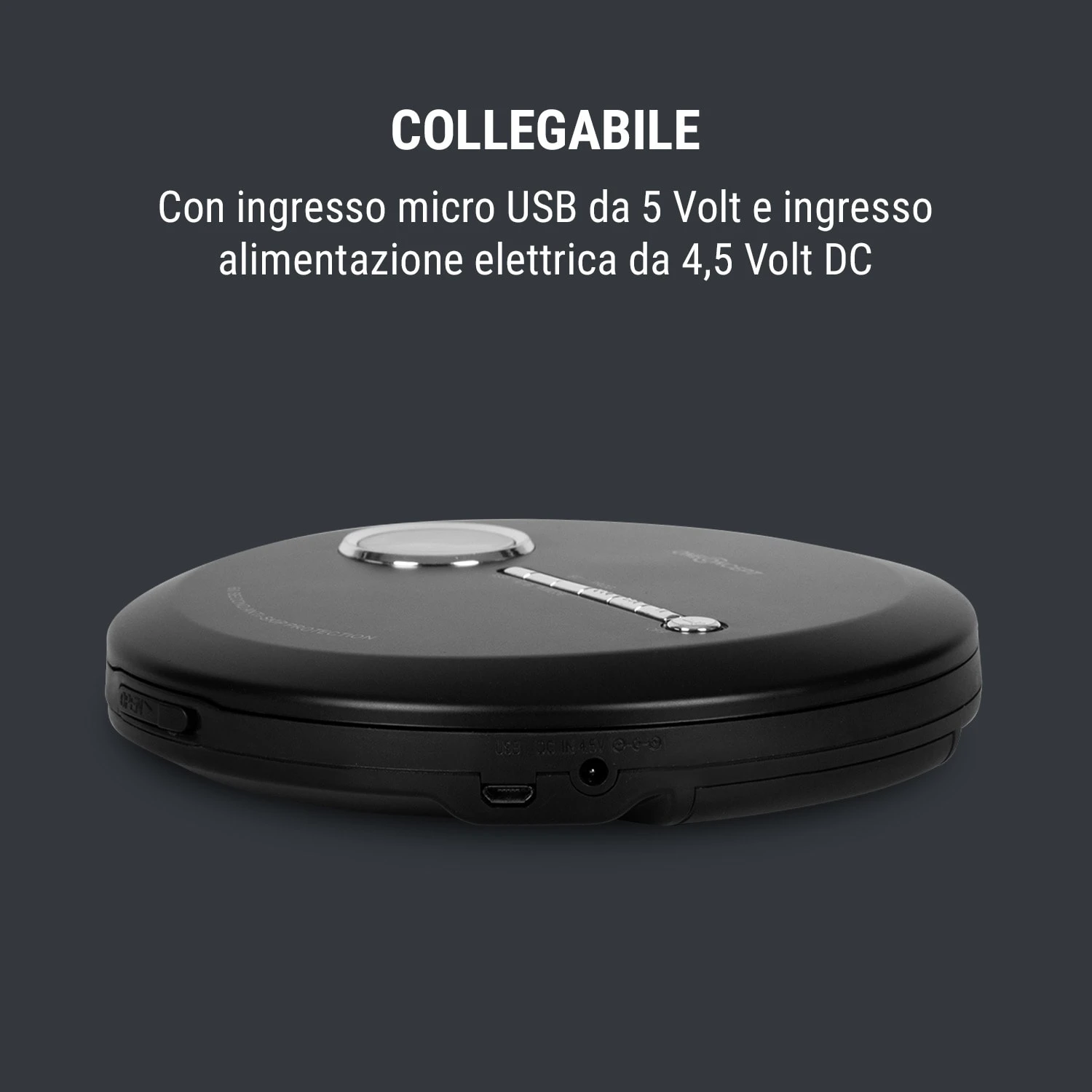 CDC 100MP3 Lettore CD Portatile 8 CDC 100MP3 Lettore CD Portatile - immagine 6