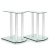 LS-46 Stativo Per Altoparlanti 2 LS-46 Stativo Per Altoparlanti -Elettrodomestici Negozio 10031729 yy 0001 titel auna LS 46 Lautsprecherstaender Paar Glas Aluminium