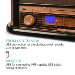 Belle Epoque 1908 Stereo Retrò 16 Belle Epoque 1908 Stereo Retrò -Elettrodomestici Negozio 10031957 yy 0005 logo auna Belle Epoque 1908 Retro Stereoanlage