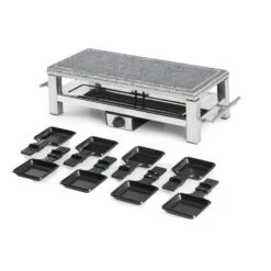 Schmelzlette Raclette 12 Schmelzlette Raclette -Elettrodomestici Negozio 10032028 yy 0004 detail Klarstein Schmelzlette Raclette 1500W Edelstahl