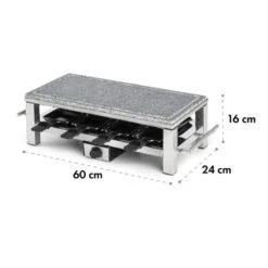 Schmelzlette Raclette 14 Schmelzlette Raclette -Elettrodomestici Negozio 10032028 yy 0006 logo Klarstein Schmelzlette Raclette 1500W Edelstahl