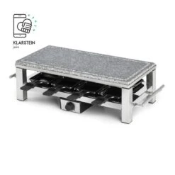 Schmelzlette Raclette 15 Schmelzlette Raclette -Elettrodomestici Negozio 10032028 yy 0007 logo Klarstein Schmelzlette Raclette 1500W Edelstahl