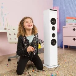 Karaboom CD Impianto Karaoke -Elettrodomestici Negozio 10032106 yy 0003 ambient auna Karaboom CD Karaoke Turm weiss