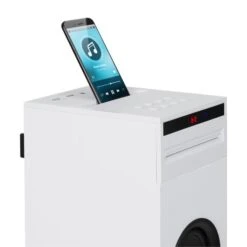 Karaboom CD Impianto Karaoke -Elettrodomestici Negozio 10032106 yy 0005 detail auna Karaboom CD Karaoke Turm weiss