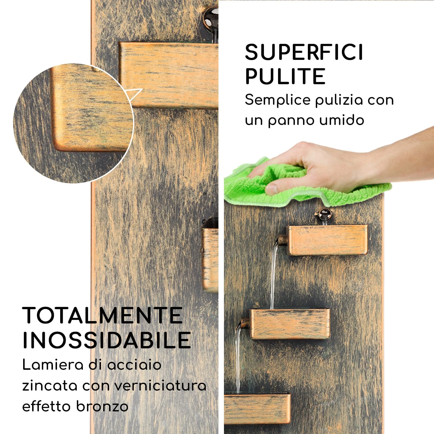 River Crossing Fontana 6W Zincata 8 River Crossing Fontana 6W Zincata - immagine 6