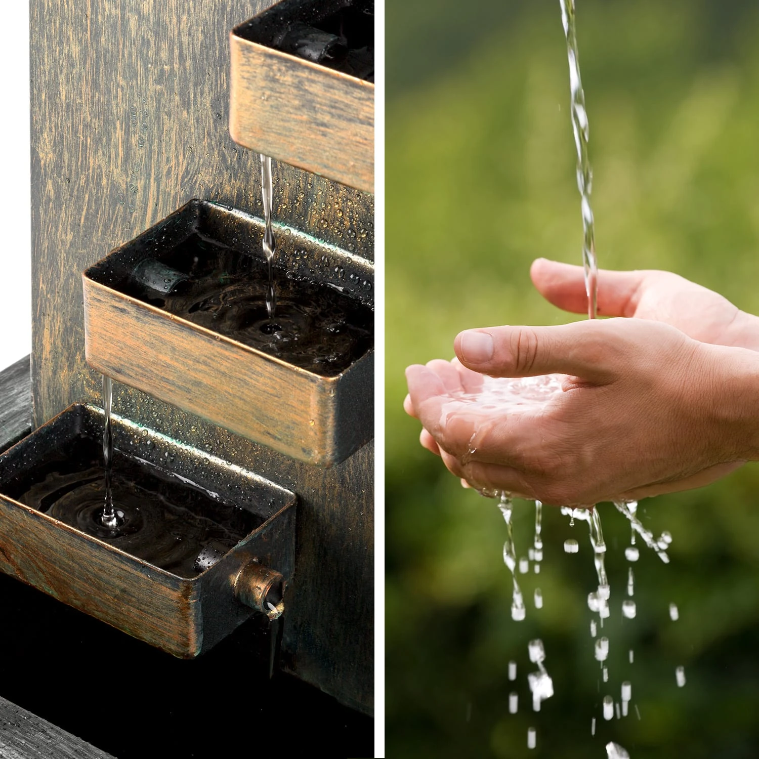 River Crossing Fontana 6W Zincata 6 River Crossing Fontana 6W Zincata - immagine 4