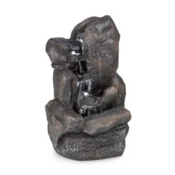 Felsquell Fontana Solare Con Cascata 11 Felsquell Fontana Solare Con Cascata -Elettrodomestici Negozio 10032286 yy 0003 detail Blumfeldt Felsquell Solar Kaskadenbrunnen