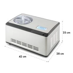 Dolce Bacio Gelatiera In Acciaio -Elettrodomestici Negozio 10032322 yy 0010 logo Klarstein Dolce Bacio Eiscremebereiter Edelstahl