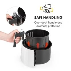 AirVital Friggitrice Ad Aria -Elettrodomestici Negozio 10032331 yy 0008 logo Klarstein AirVital Heissluftfritteuse 1300W weiss