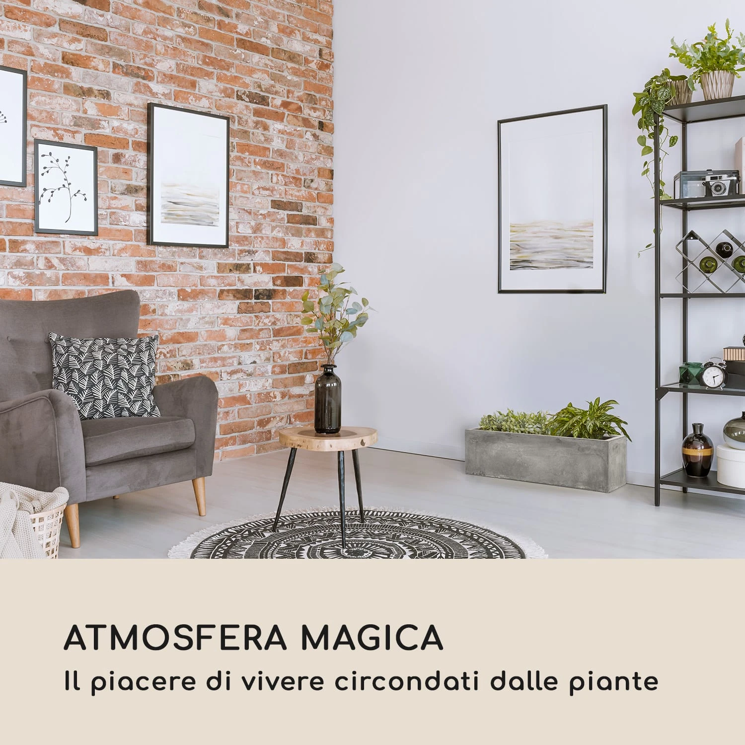 Solidflor Vaso 75 X 20 X 20 Cm Grigio Chiaro 5 Solidflor Vaso 75 X 20 X 20 Cm Grigio Chiaro - immagine 3