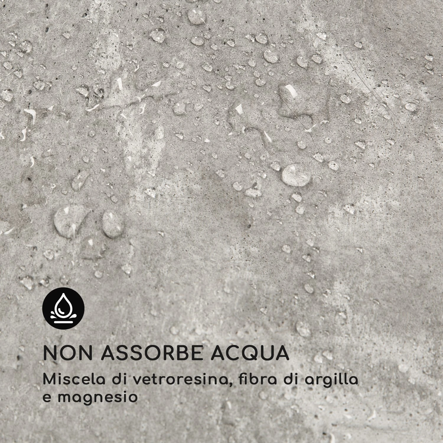 Solidflor Vaso 75 X 20 X 20 Cm Grigio Chiaro 7 Solidflor Vaso 75 X 20 X 20 Cm Grigio Chiaro - immagine 5