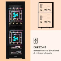 Shiraz 39 Duo Cantinetta Vino Frigovino -Elettrodomestici Negozio 10032661 it 0004 logo