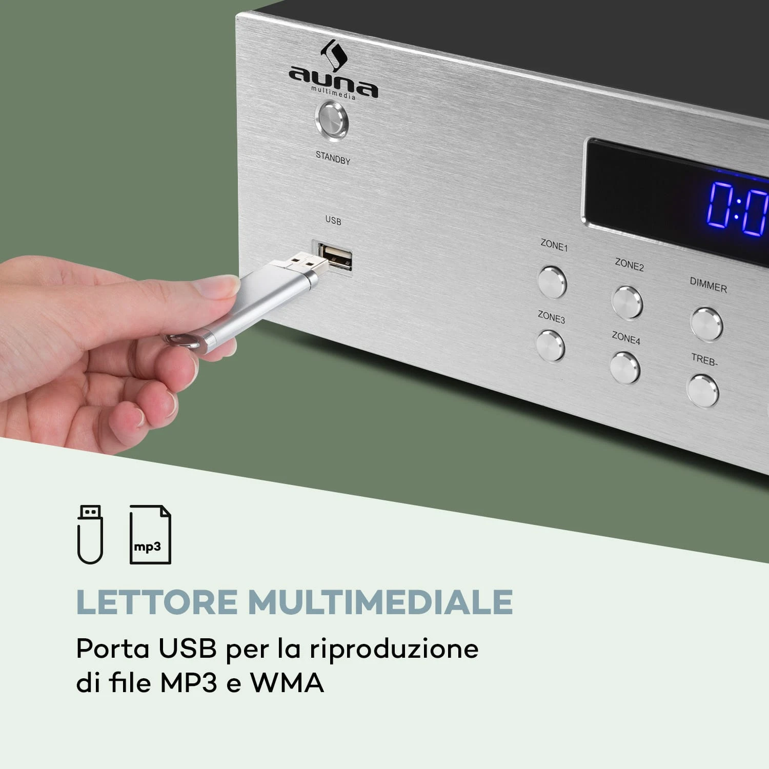 AV2-CD850BT Amplificatore Stereo 5 AV2-CD850BT Amplificatore Stereo - immagine 3