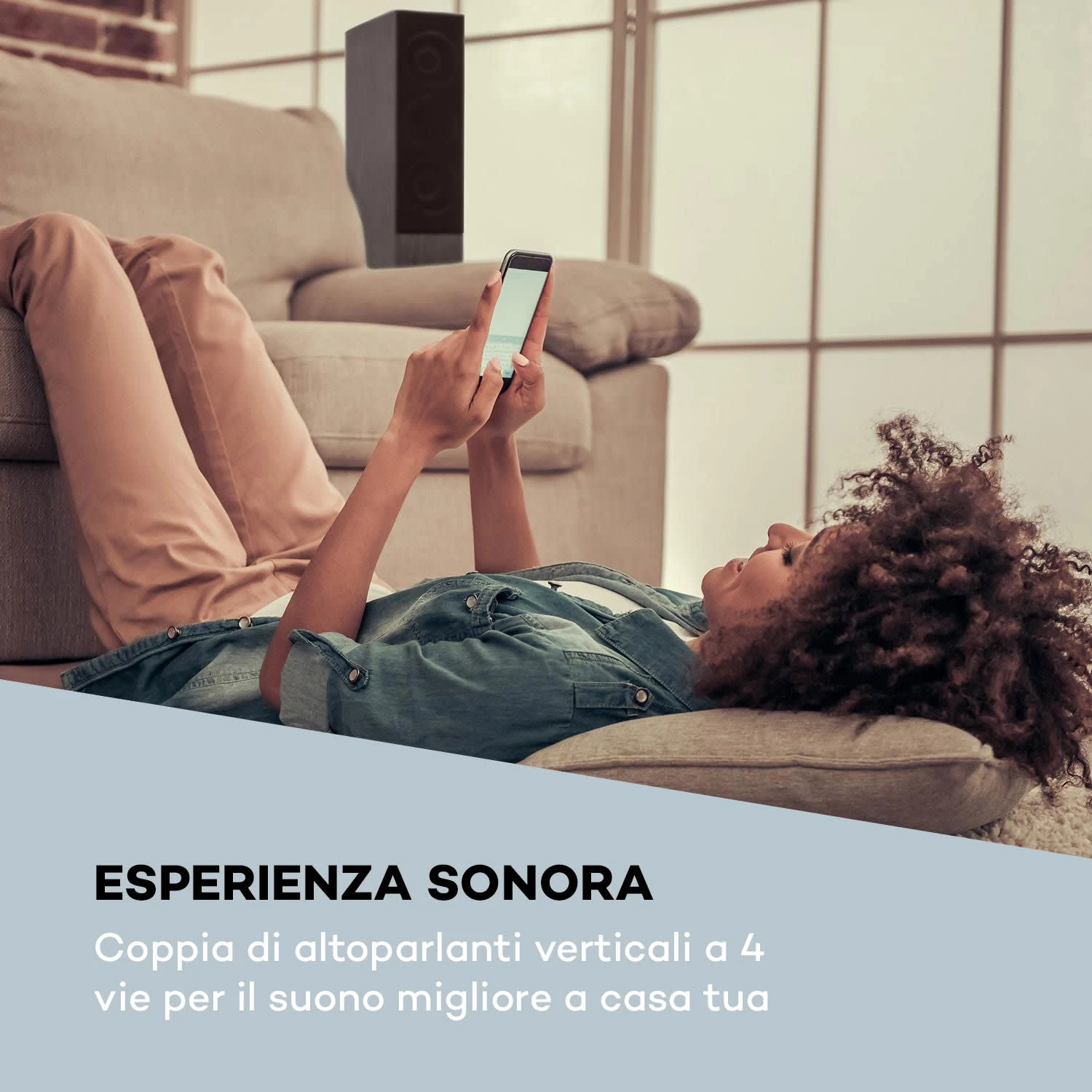 Line 4707 Coppia Di Altoparlanti Da Pavimento 4 Line 4707 Coppia Di Altoparlanti Da Pavimento - immagine 2