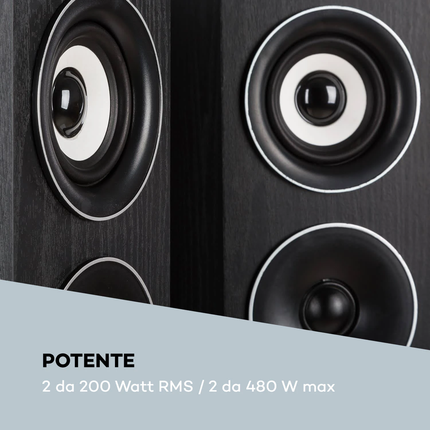 Line 4707 Coppia Di Altoparlanti Da Pavimento 7 Line 4707 Coppia Di Altoparlanti Da Pavimento - immagine 5