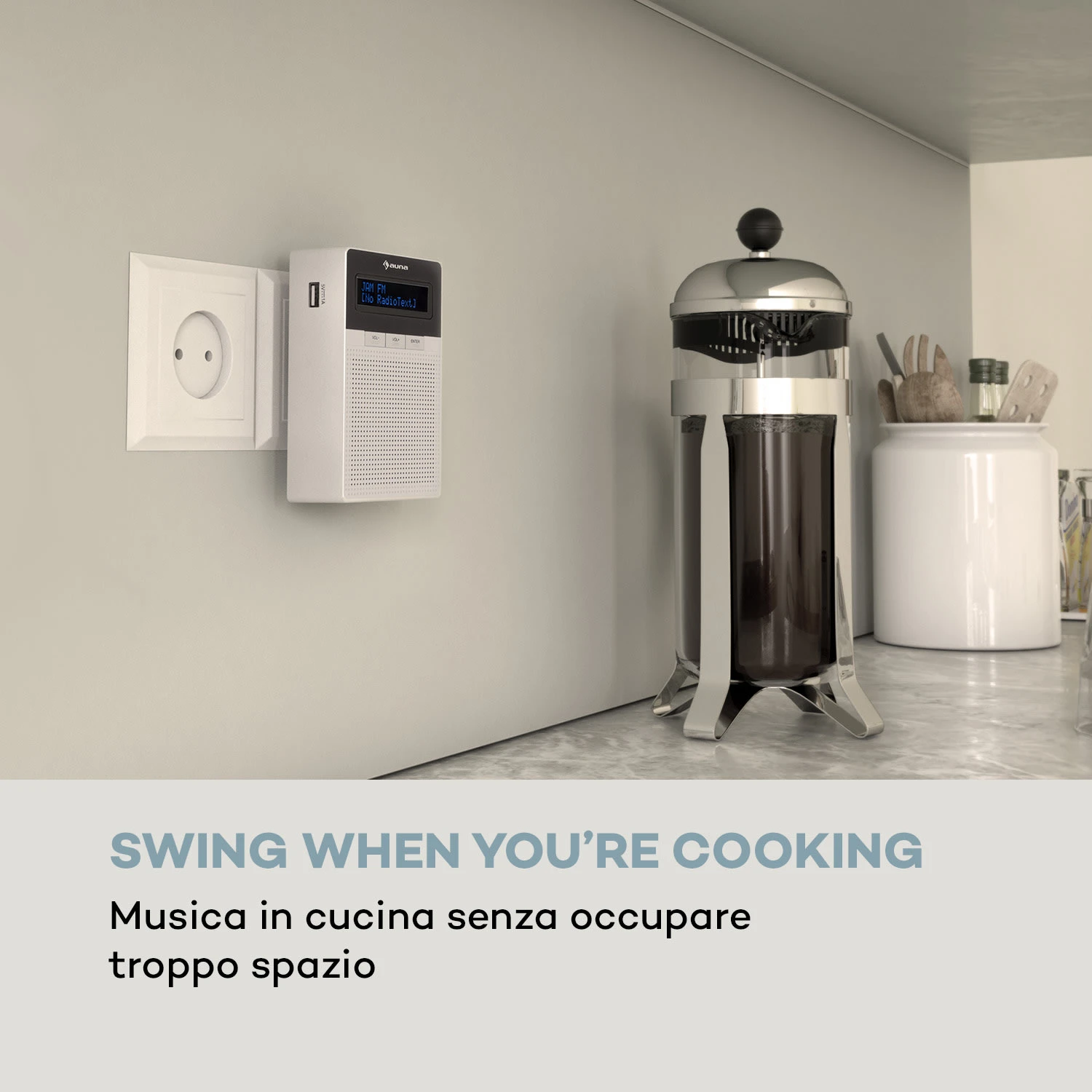 DigiPlug DAB DAB Radio Con Presa Di Corrente 3 DigiPlug DAB DAB Radio Con Presa Di Corrente - immagine 2