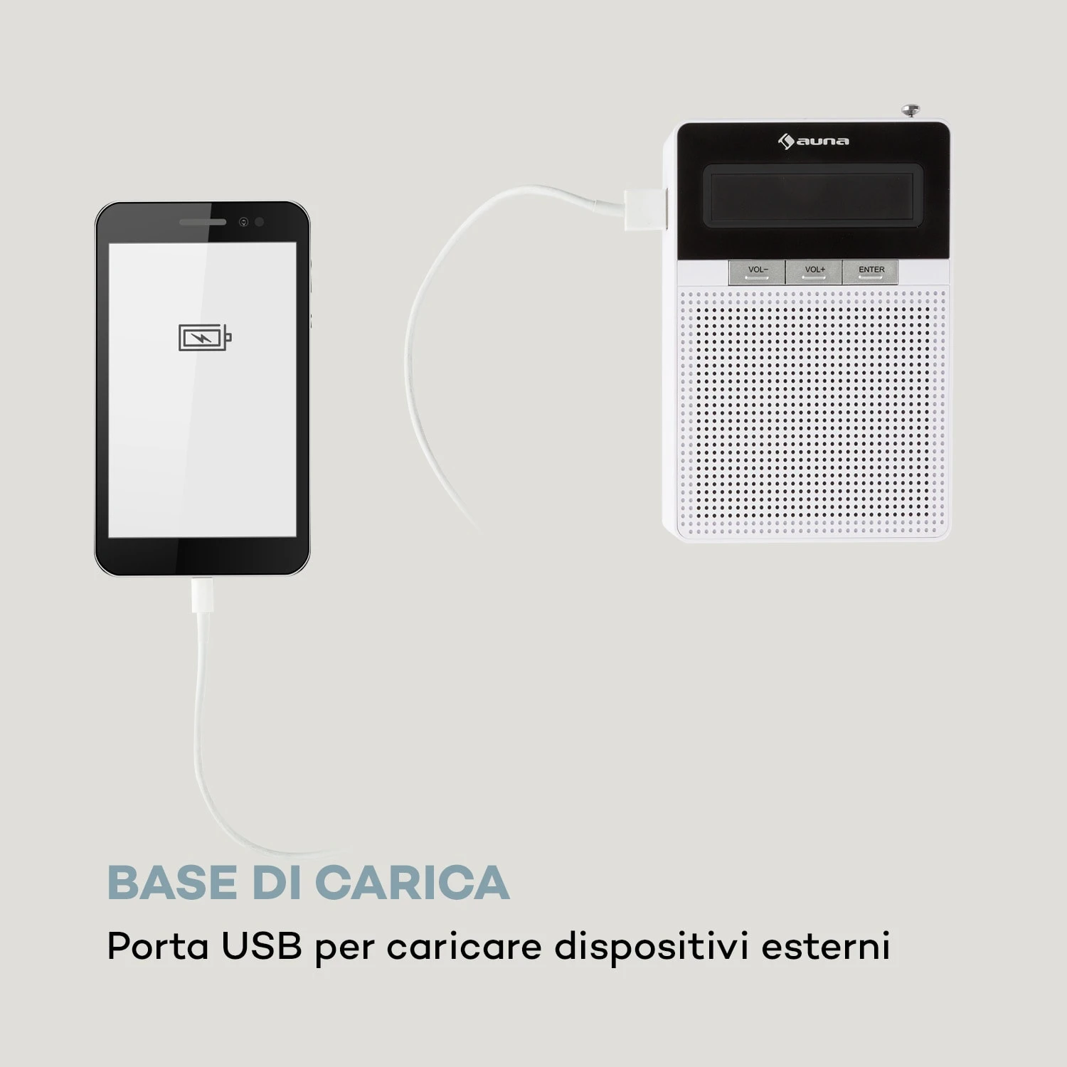 DigiPlug DAB DAB Radio Con Presa Di Corrente 5 DigiPlug DAB DAB Radio Con Presa Di Corrente - immagine 4