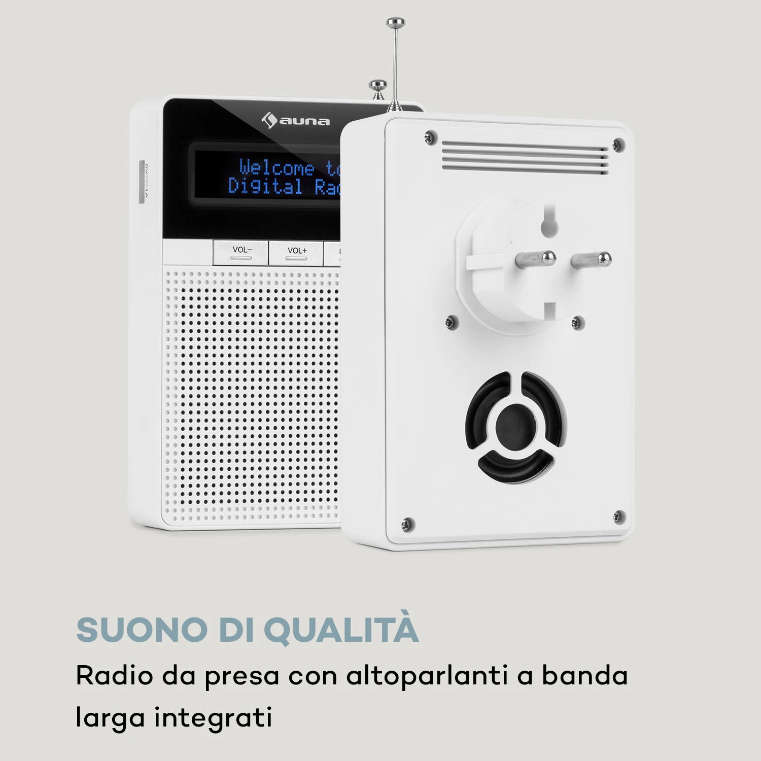 DigiPlug DAB DAB Radio Con Presa Di Corrente 8 DigiPlug DAB DAB Radio Con Presa Di Corrente - immagine 7