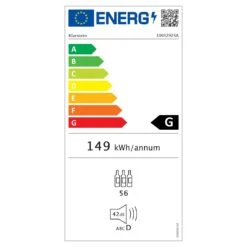 Bellevin 62 Cantinetta Frigo Per Vino -Elettrodomestici Negozio 10032923 energy label