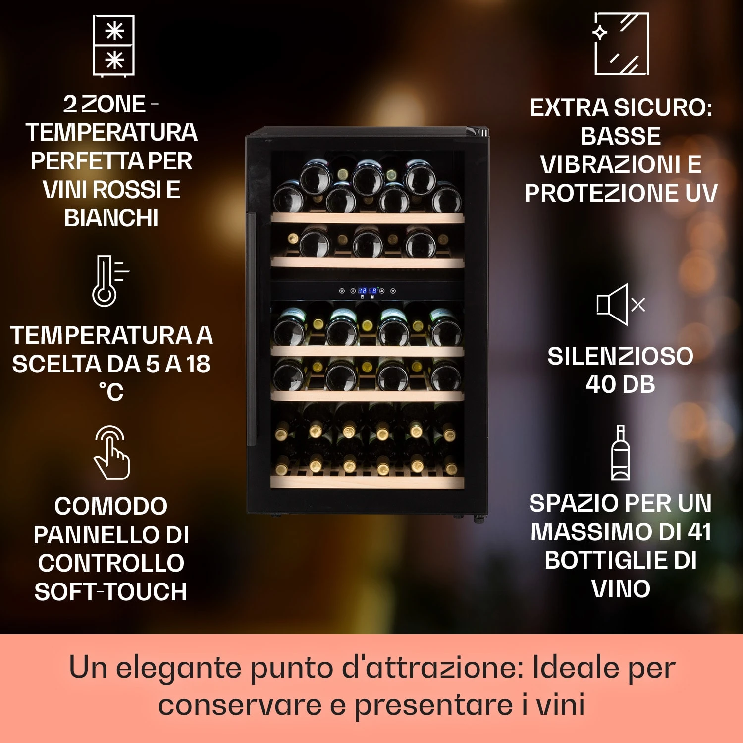 Barossa 40 Duo - Frigorifero Per Vini 4 Barossa 40 Duo - Frigorifero Per Vini - immagine 2
