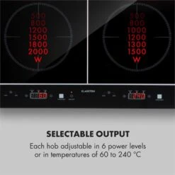 VariCook Neo Doppio Piano Cottura A Induzione -Elettrodomestici Negozio 10033036 yy 0003 logo Klarstein VariCook Neo Induktions Doppelkochfeld