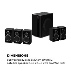 Areal Touch 5.1 Sistema Di Altoparlanti 200 W -Elettrodomestici Negozio 10033068 uk 0009 logo