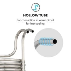 Chiller 12 Refrigeratore Ad Immersione 9 Chiller 12 Refrigeratore Ad Immersione -Elettrodomestici Negozio 10033082 yy 0004 logo Klarstein Chiller 12 Eintauchkuehler 18 Schleifen