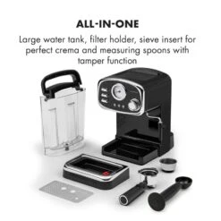 Espressionata Gusto Macchina Per Il Caffè Espresso 18 Espressionata Gusto Macchina Per Il Caffè Espresso -Elettrodomestici Negozio 10033209 yy 0008 logo Klarstein Espressionata Gusto Espressomaschine reedit